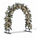 Artificial greenery wedding arch with lights 200 x 100 x 240cm
